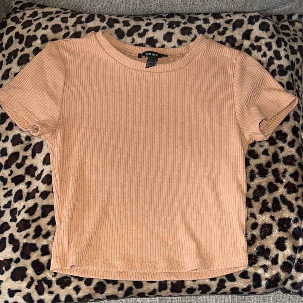 cropped tee used once
